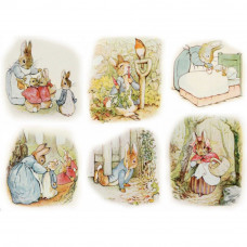 Папір для декупажу Cheap Art Кролики Беатрисс Паркер (5028)