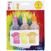 Набір фарби для фарбування тканини Allary Tie Dye Kit, рожевий, жовтий, помаранчевий (608-01)