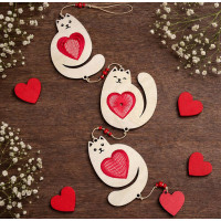 Набір для вишивання декору Кольорова Талісман любові (D-04)