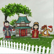 Набір для вишивання Сузір'я Єдинорога Комплект наборів Ляльки світу.Китай