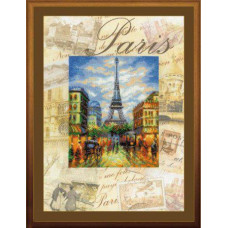 Набір для вишивання хрестом Ріоліс Місто світу. Париж (РТ-0018)