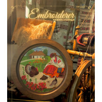 Друкована схема Embroiderer (Вишивальниця) від Вікторії Попович (VP-003-PR)