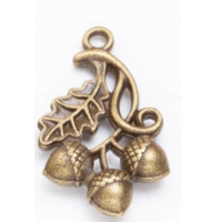 Підвіска (шармик) Only Бронзові жолуді, 2,5х1,5 см (0034105)