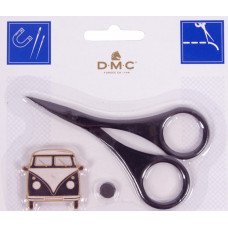 Набір аксесуарів для рукоділля (ножиці + магнітний тримач для голки), чорний, DMC (U2362/5) Набір аксесуарів для рукоділля (ножиці + магнітний тримач для голки), чорний, DMC (U2362/5)