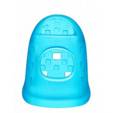 Силіконовий наперсток Only Блакитний дуже маленький XS 12х23х17мм (СН-0061) Силіконовий наперсток Only Блакитний дуже маленький XS 12х23х17мм (СН-0061)