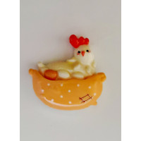 Магніт для голки Only Курочка, 2,5х2,3 см.(М-3505)