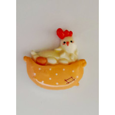 Магніт для голки Only Курочка, 2,5х2,3 см.(М-3505)