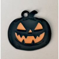 Підвіска (шармик) Only Шармік Чорний гарбузик, 2х2 см (К-20)