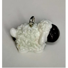 Підвіска (шармик) Only Шармік Плюшева овечка, 2,8х1,8 (К-004022)