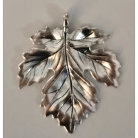 Підвіска (шармик) Only Шармік Срібне листя винограду, 3,4х4,1, 1 шт(004024)