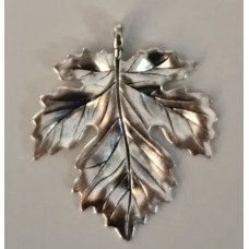 Підвіска (шармик) Only Шармік Срібне листя винограду, 3,4х4,1, 1 шт(004024)
