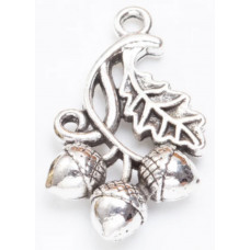 Підвіска (шармик) Only Срібні жолуді 2,6х1,5 (К-38)