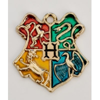 Підвіска (шармик) Only Емблема Гогвартсу, 2,4х2,5 см (К-45)