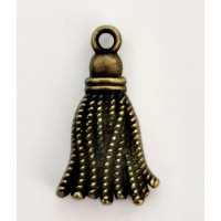 Підвіска (шармик) Only Китиця бронзова, 1,2х2 см (К-47)