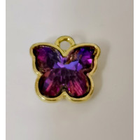 Підвіска (шармик) Only Райдужний метелик, 0,9х1,2 см (К-51)