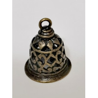 Підвіска (шармик) Only Дзвіночок бронзовий, 1,5*1 см (К-0067)