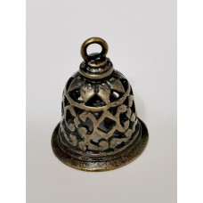 Підвіска (шармик) Only Дзвіночок бронзовий, 1,5*1 см (К-0067)