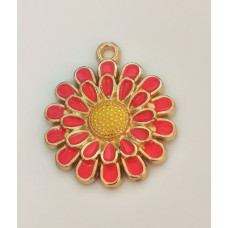 Підвіска (шармик) Only Гербера, діаметр 2 см (К-0074)