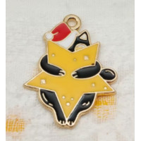 Підвіска (шармик) Only Кіт з зіркою, 2,5х1,8 см (К-0077)