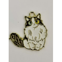 Підвіска (шармик) Only Кіт-красень, 2,5х2,5 см (К-0080)