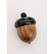 Підвіска (шармик) Only Міні-скринька Жолудь дерев'яний, 3х2 см (К-083)