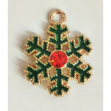 Підвіска (шармик) Only Різдвяна сніжинка, 2х2 (К-10) Підвіска (шармик) Only Різдвяна сніжинка, 2х2 (К-10)