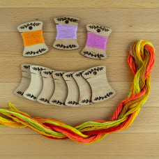 Бобінки для зберігання ниток Embroidery Craft, 10 шт (BB-005)