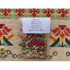 Bead Pack для Nasturtium Capucine Sampler бісер Mill Hill від Вікторії Попович ( VP-005-EP)