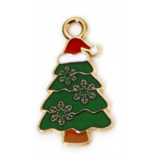 Підвіска (шармик) Only Ялинка в шапочці 2х1,4 см. (К-55) Підвіска (шармик) Only Ялинка в шапочці 2х1,4 см. (К-55)
