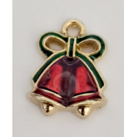 Підвіска (шармик) Only Різдвяні дзвіночки 1,3*1,5 см (К-0058)