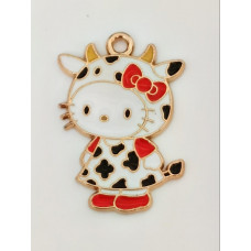 Підвіска (шармик) Only Кітті-корівка, 2,5*1,8 см.(К-004061)