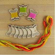 Бобінки для зберігання ниток Embroidery Craft, 10 шт (BB-007)