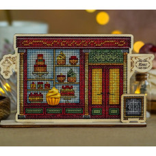 Набір для вишивання хрестиком Затишні хрестики Кондитерська (Арт.Н007)