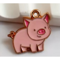 Підвіска (шармик) Only Поросятко, 1,8х1,4 см.(К-0073)