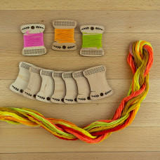 Бобінки для зберігання ниток Embroidery Craft, 10 шт (BB-008)