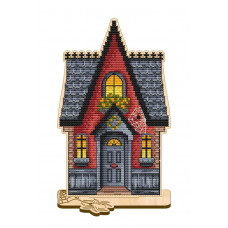 Набір для вишивання хрестиком VOLOSHKA Будинок на Хелловін (VW_008)