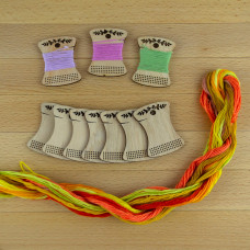 Бобінки для зберігання ниток Embroidery Craft, 10 шт (BB-009)