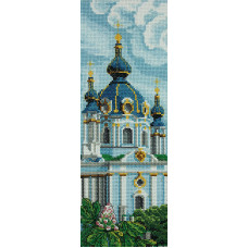 Набор для вышивания крестиком ТМ Леді Андреевская церковь (01024)