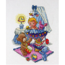Набор для вышивания крестиком ТМ Леді Детская комната (01079)