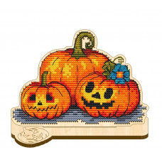 Набір для вишивання хрестиком VOLOSHKA Гарбузи Хелловін (VW_011)