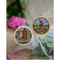 Набір для вишивання хрестиком Затишні хрестики, Нідерланди (М012)