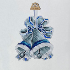Набор для вышивания крестиком VOLOSHKA Новогодняя игрушка Колокольчики (VPC_012)