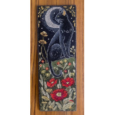 Набір для вишивання хрестиком закладки Kingdom of handmade Провідник між світами (кіт)(BMG-01)