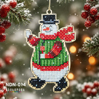 Набір для вишивання Кольорова Морозний друг (NDN-014)