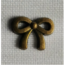 Підвіска (шармик) Only Бронзовий бантик 1х0,8 см (Ш-0149)