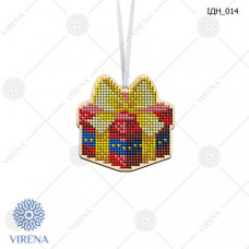 Іграшка для вишивки на дерев'яній основі VIRENA Подарунок (ІДН_014)
