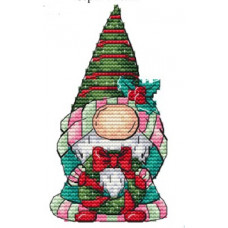 Набір для вишивання хрестиком Zayka Stitch Різдвяний гном (арт.015)