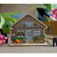 Набір для вишивання хрестиком Затишні хрестики Садовий будиночок (М017)