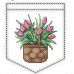 Набір для вишивання хрестиком Букет тюльпанів (MFL-018)
