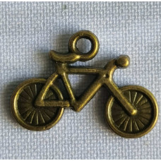 Підвіска (шармик) Only Бронзовий велосипед 2х1,5 см (Ш-0197)